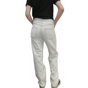 Acne Studios 28” Mid Rise Light Wash Straight Jeans